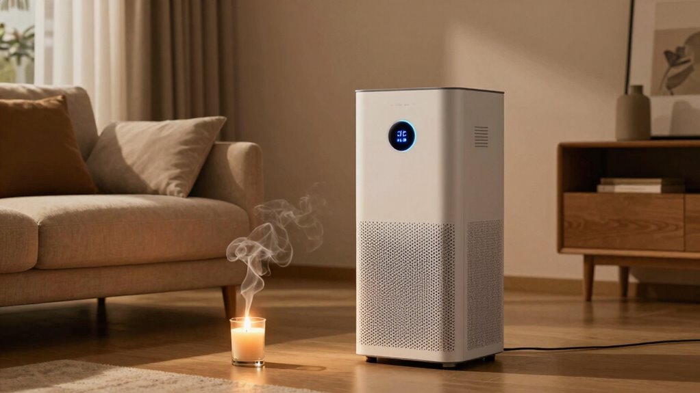 effective candle soot filtration