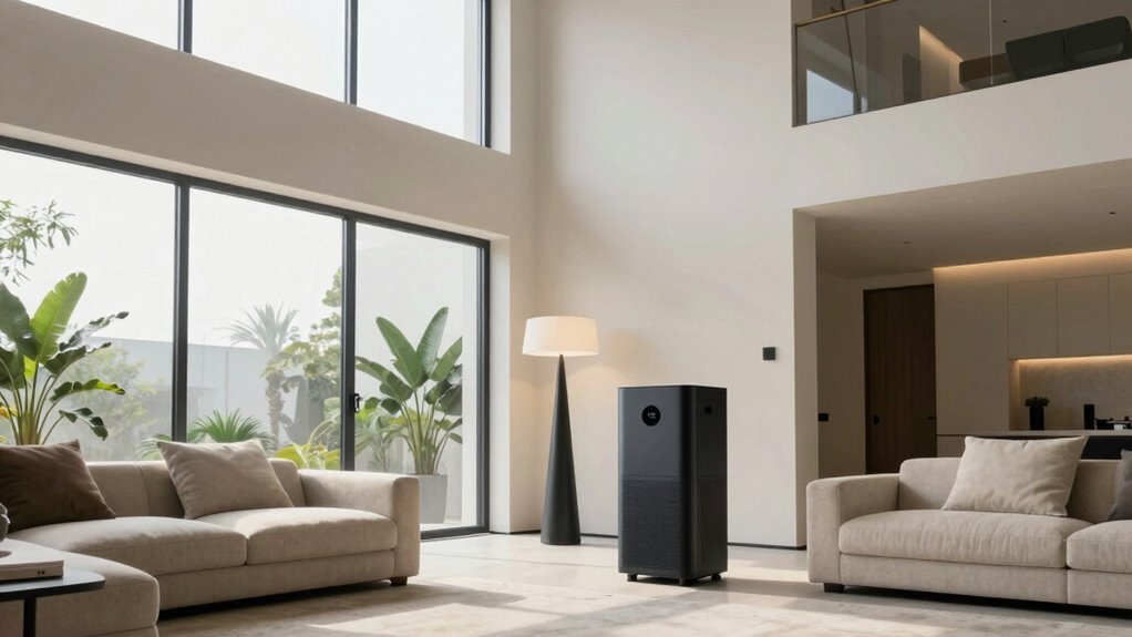 high ceiling air purifier tips