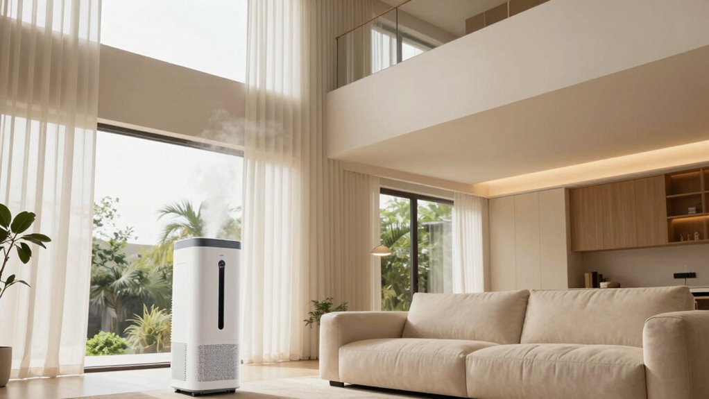 high ceiling humidifier considerations