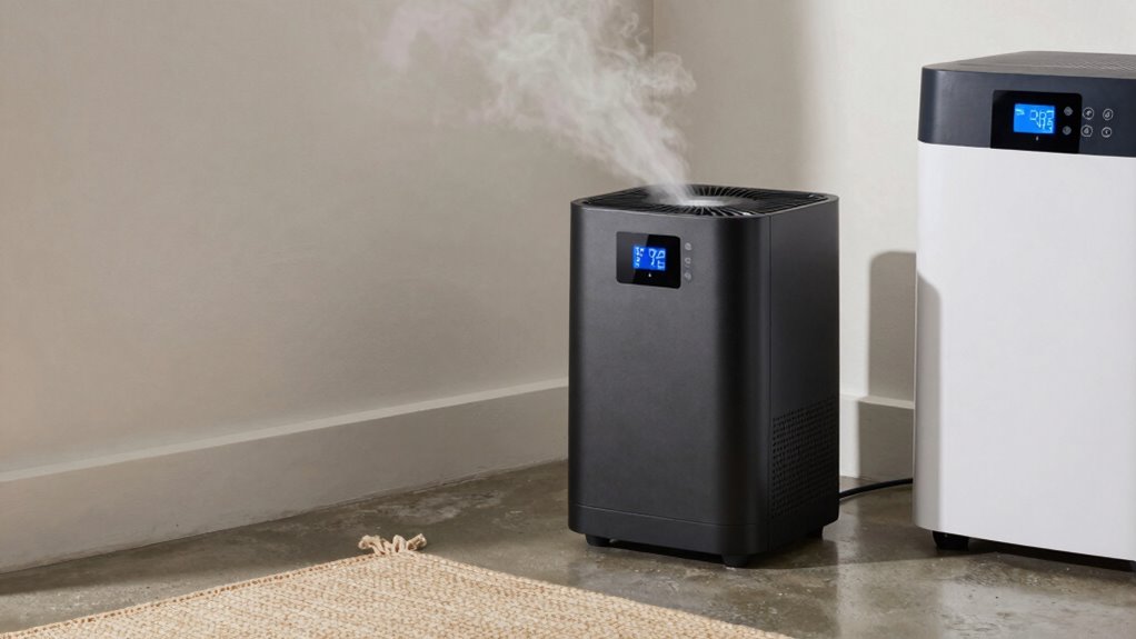 humidifier features for basements
