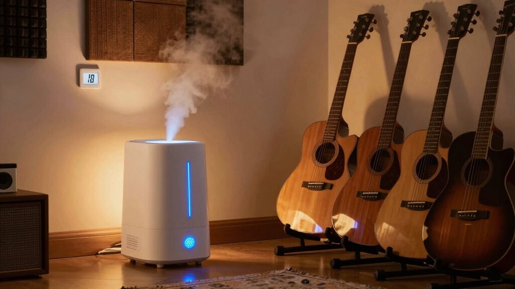 humidifier features for guitars