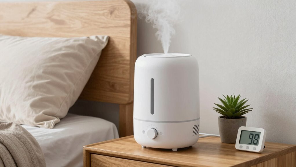humidifier features for relief