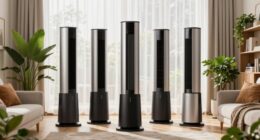 large area carbon air purifiers