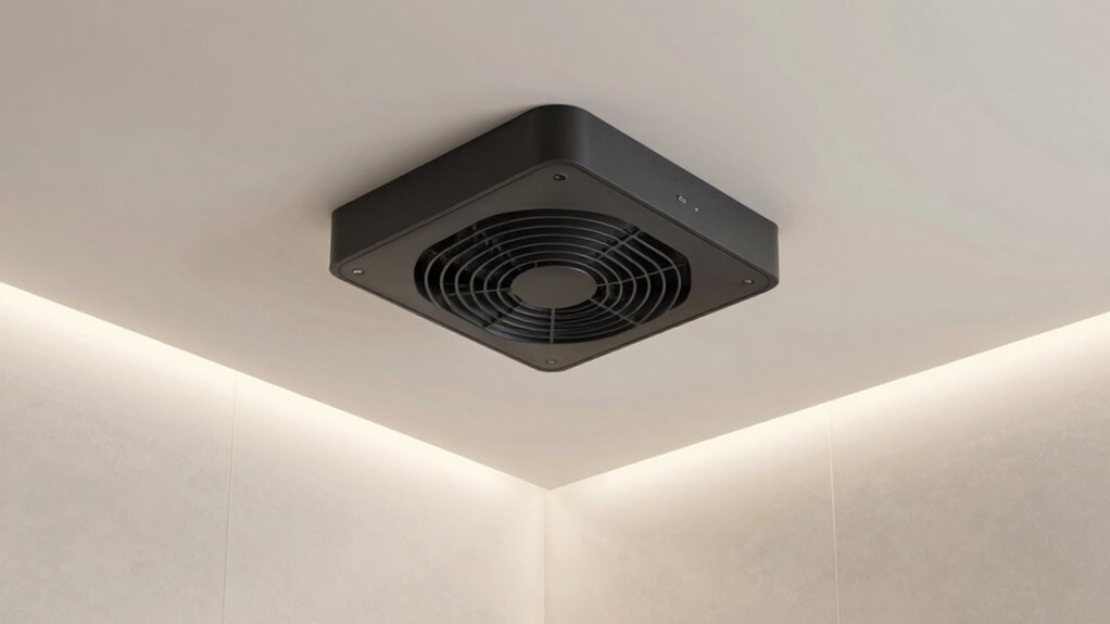 quiet efficient bathroom fan