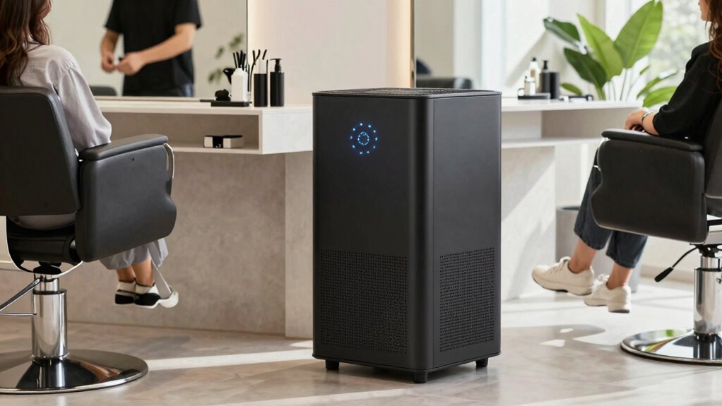 salon air purifier considerations