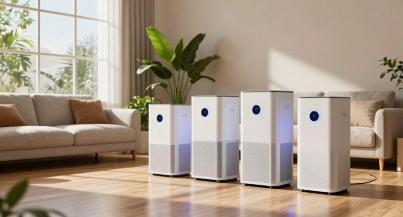 top air purifiers for large spaces