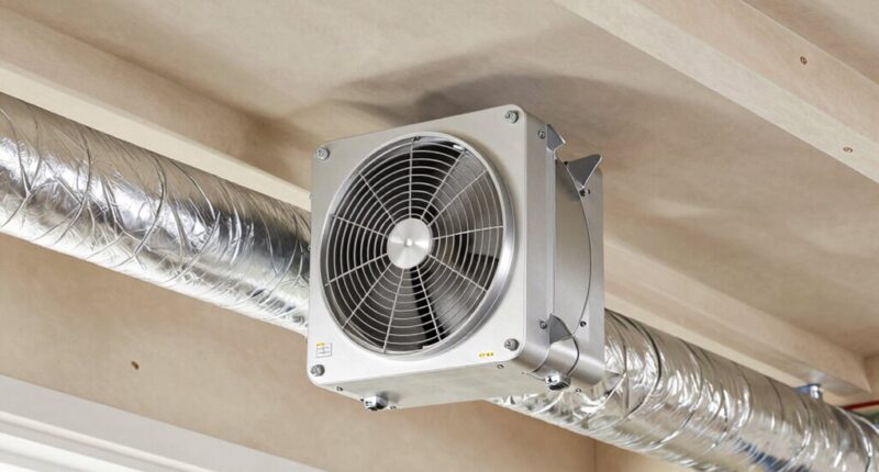 top airflow duct boosters