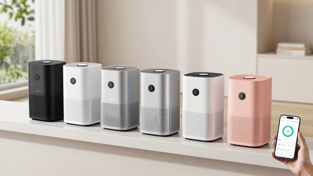 top app controlled air purifiers