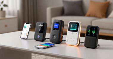 top app enabled radon detectors
