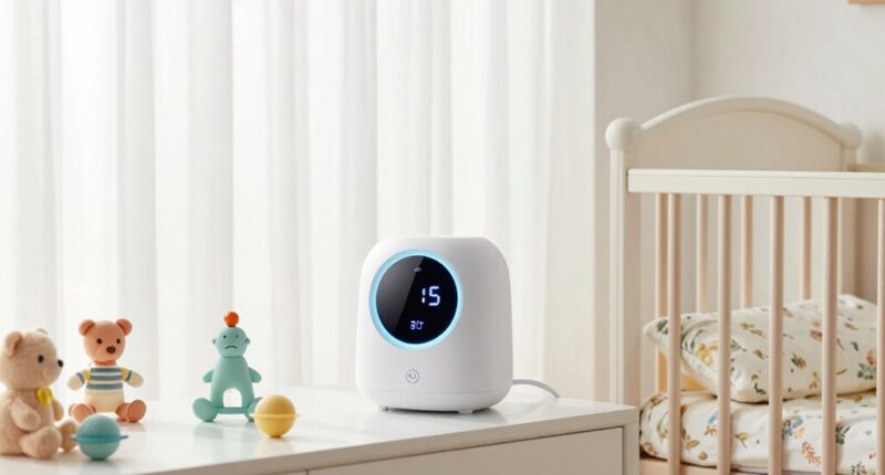 top baby nursery air monitors