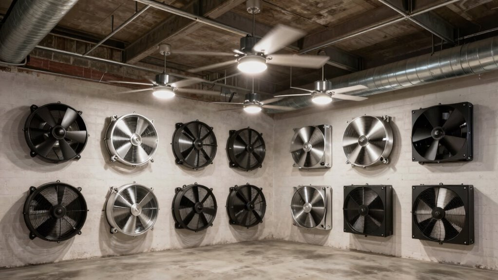 top basement ventilation fans