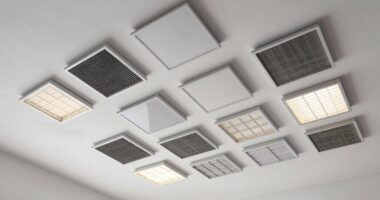 top ceiling return air filters