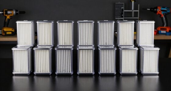 top dust collection hepa filters