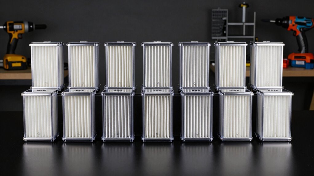 top dust collection hepa filters