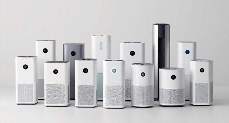 top dust filtering air purifiers