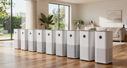 top floor open plan purifiers