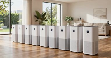 top floor open plan purifiers