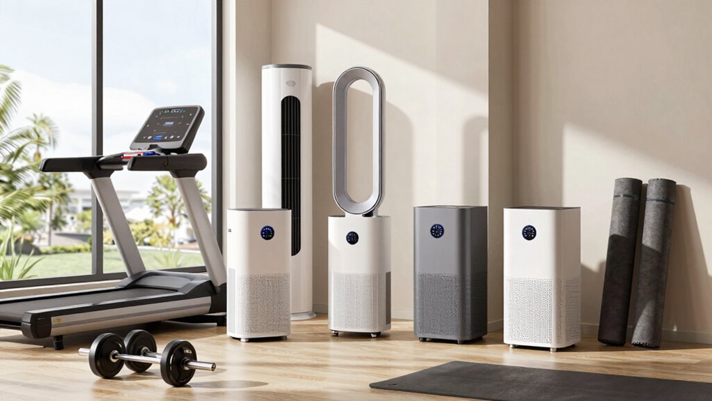 top gym room air purifiers