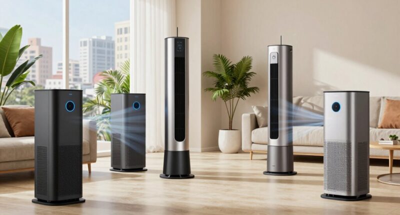 top hepa purifiers for large spaces