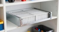 top hvac filter rack