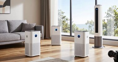 top open living room air purifiers