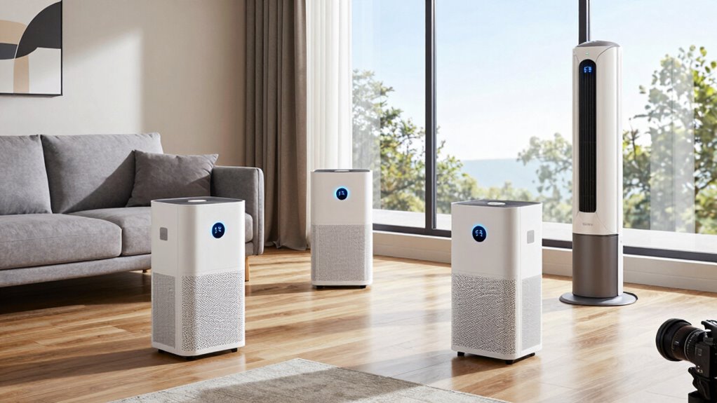 top open living room air purifiers