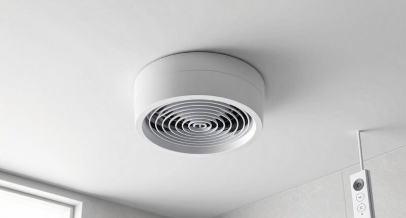 top remote bathroom fan mounts