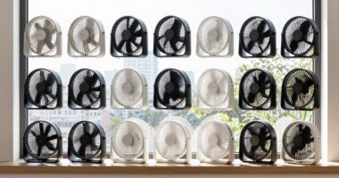 top reversible apartment fans