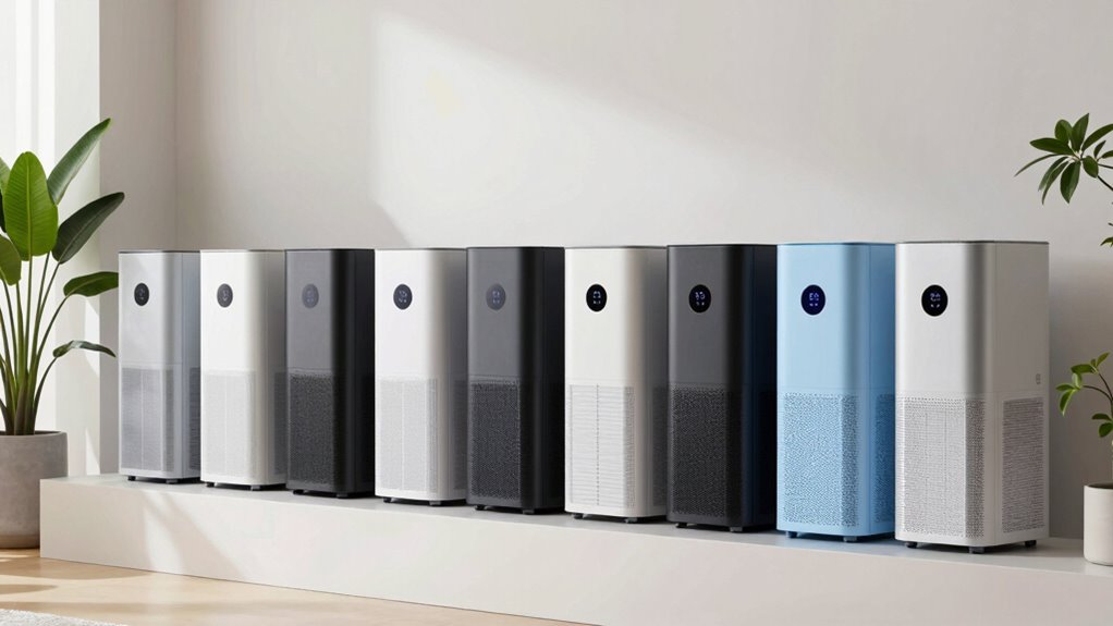 top washable filter air purifiers