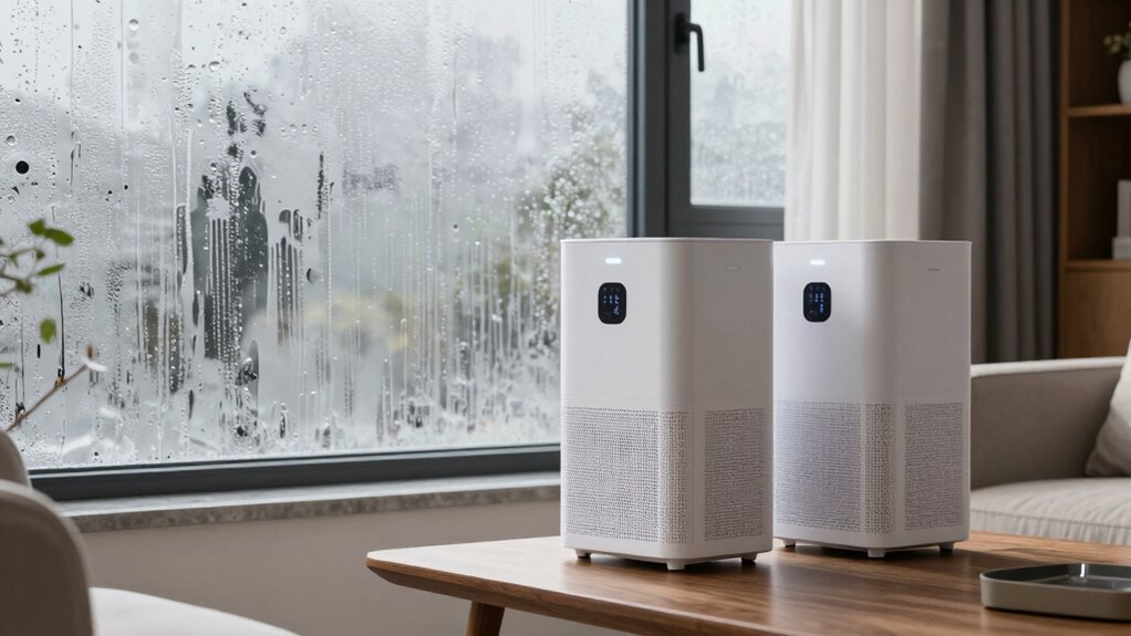 top window condensation dehumidifiers