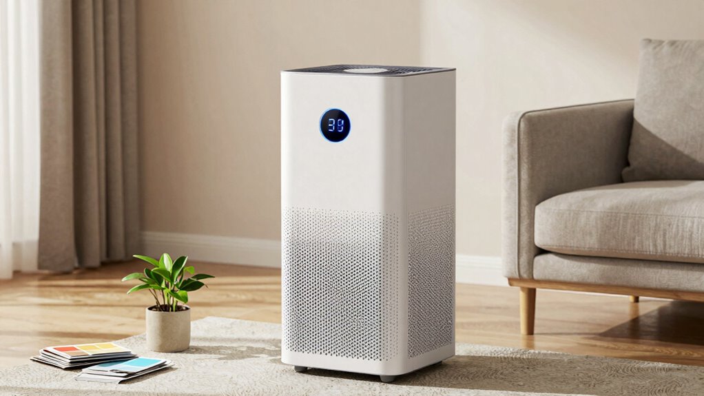 voc filtration room size