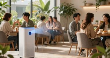 air purification during gatherings