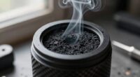 airflow complicates carbon refilling
