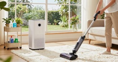 align cleaning with air quality