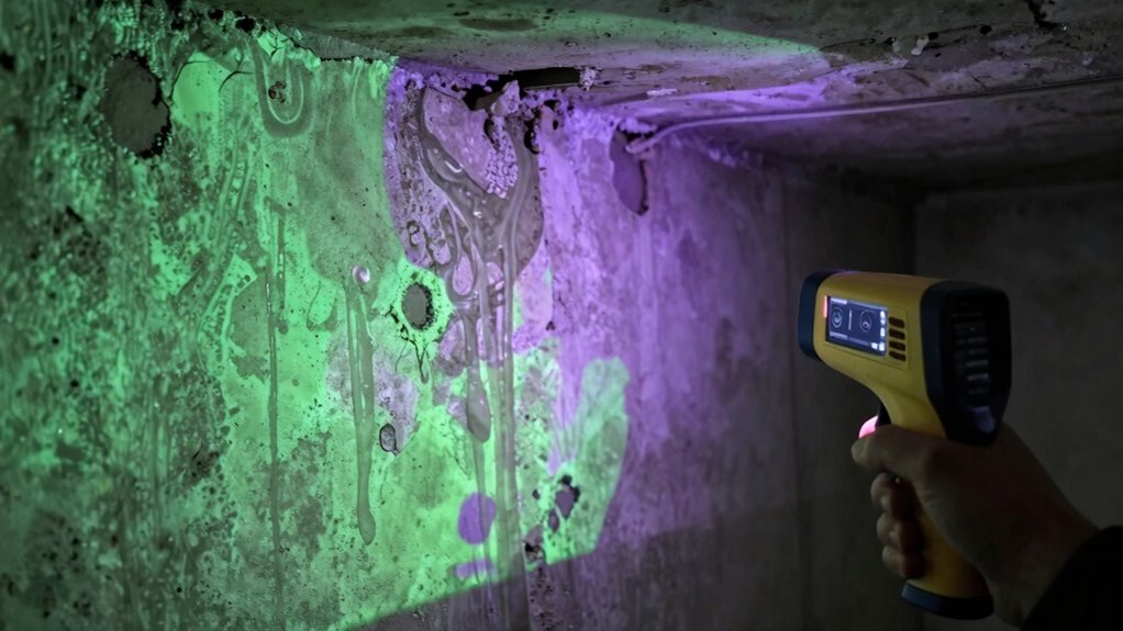 basement moisture source identification