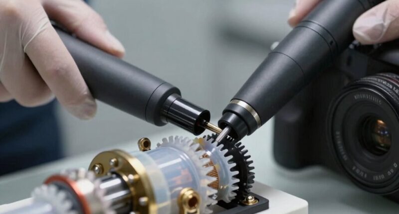 careful vacuuming near delicate equipment