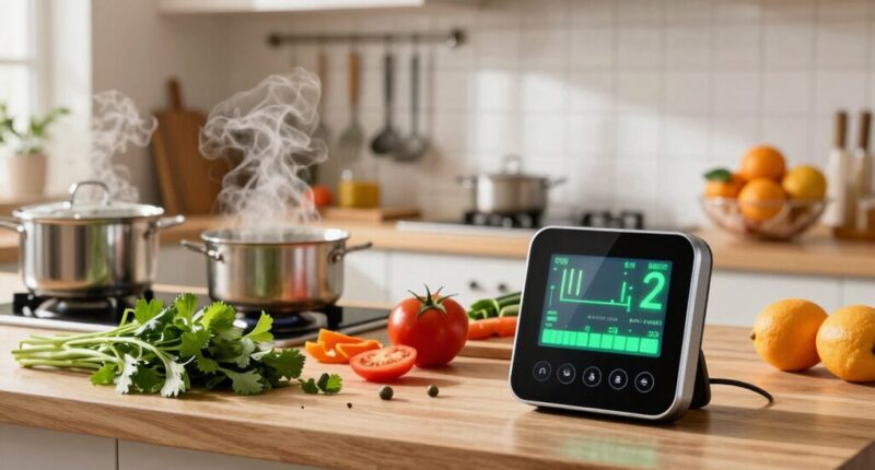 cooking habits monitored daily