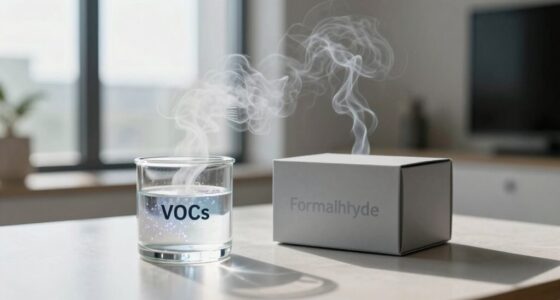 different indoor air pollutants