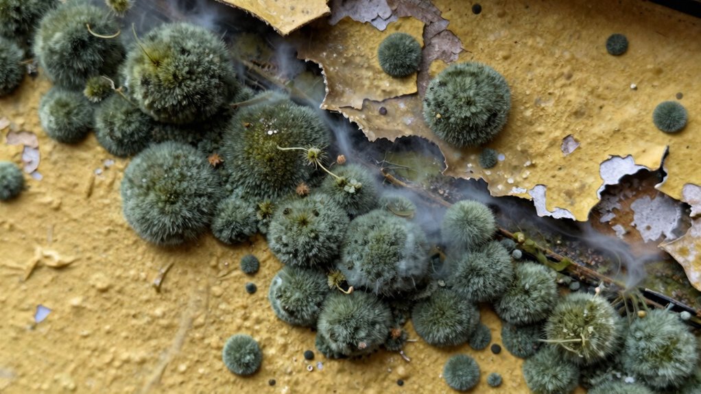 different responses for spores