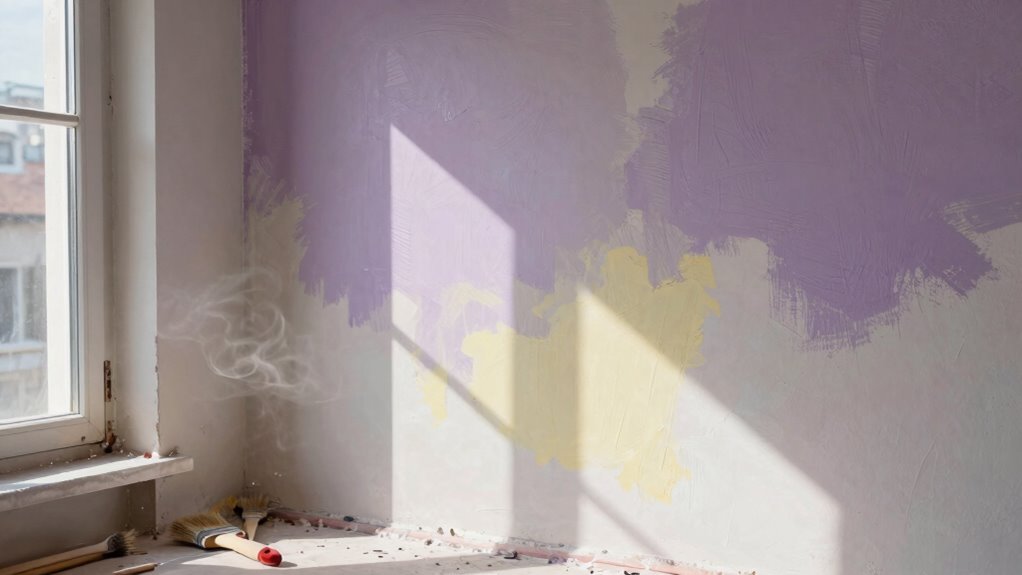 different timelines for odors