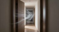 doorways create air channels