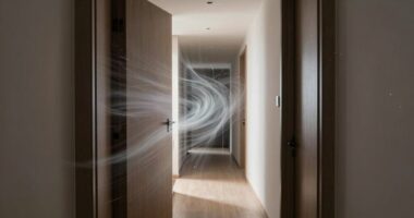 doorways create air channels