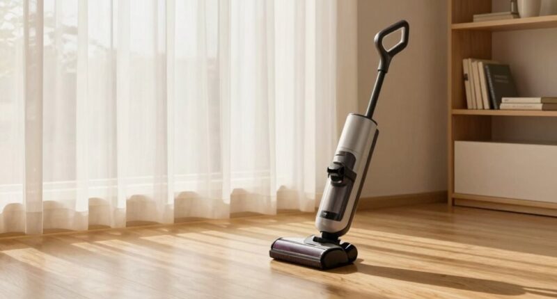 early morning cleaning quiet