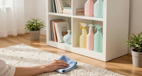 effective low dust cleaning routine
