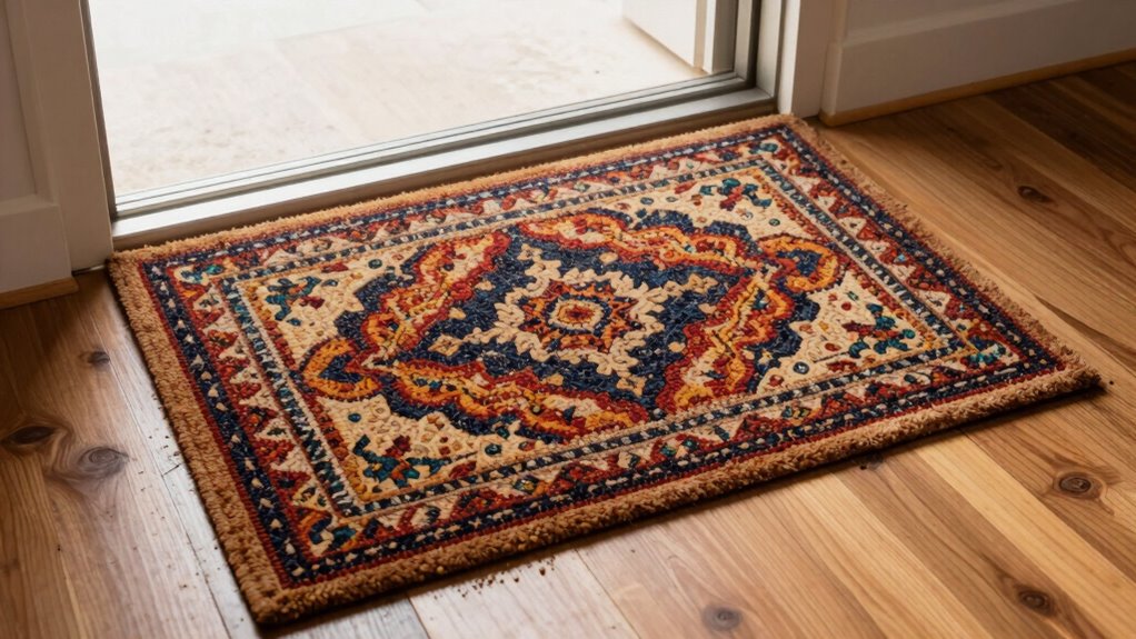 entry mat enhances safety style