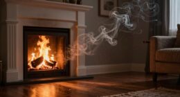fireplaces alter indoor particles