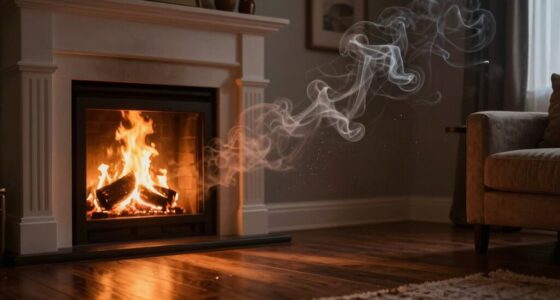 fireplaces alter indoor particles