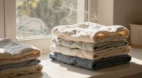 fresh laundry scent lingering