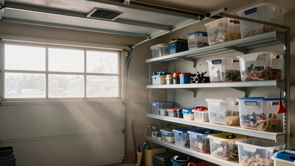 garage organization improves air quality