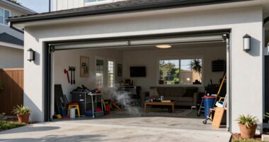 garage ventilation impacts indoor air